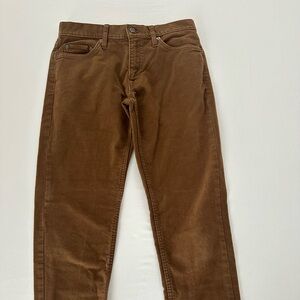 Banana Republic Brown Athletic Tapered Pants